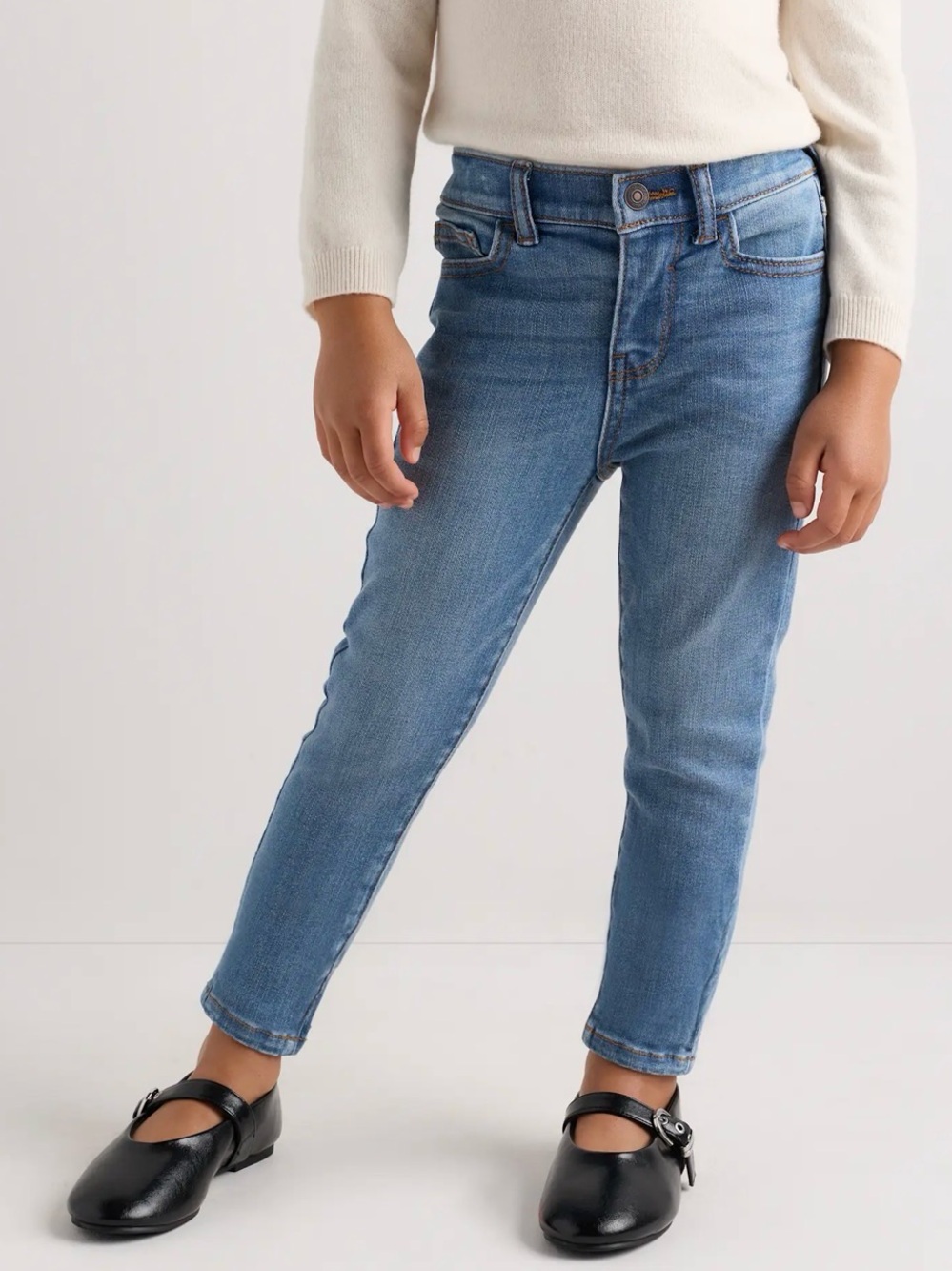Quince Girls Blue Slim Stretch Jeans